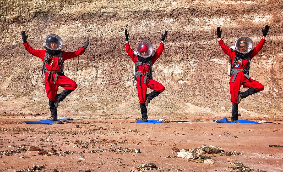 Yoga on Mars